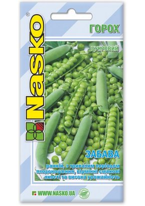 Горох цукровий	ЗАБАВА