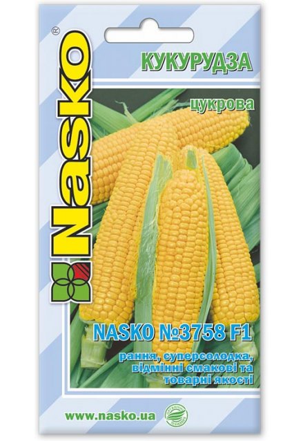 Насіння кукурудзи цукрової NASKO 3758 F1