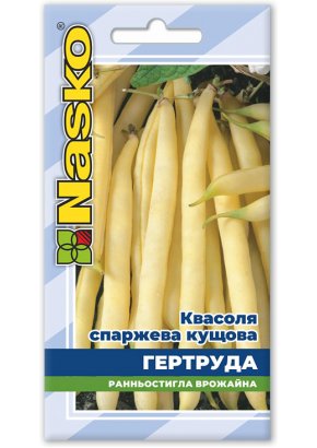 Фасоль спаржевая	кустовая ГЕРТРУДА