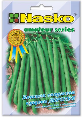 Квасоля спаржева	кущова ДОРОТЕЯ