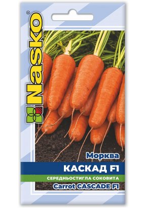 Морква пізньостигла	КАСКАД F1