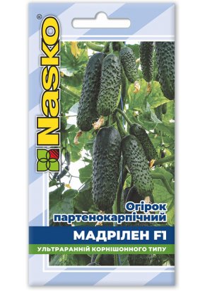 Огірок партенокарпічний	МАДРІЛЕН F1