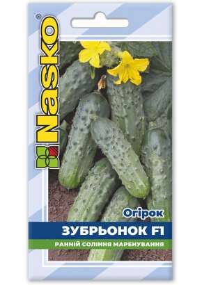 Огірок ранньостиглий ЗУБРЬОНОК F1