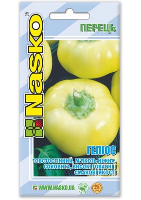 Перець солодкий	ГЕЛІОС
