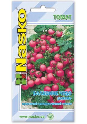 Томат декоративний БАЛКОННЕ ЧУДО рожеве