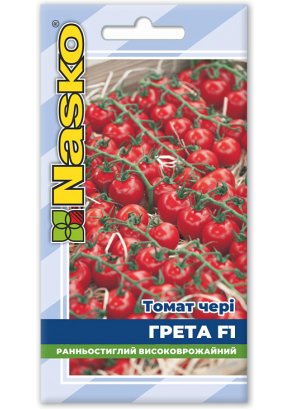 Томат ранньостиглий	ГРЕТА F1 (тип Черрі)