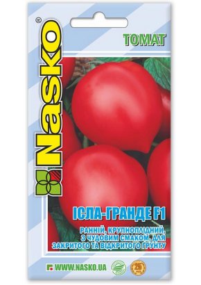 Томат ранньостиглий	ІСЛА ГРАНДЕ F1