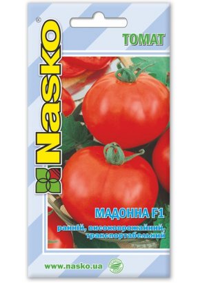 Томат ранньостиглий МАДОННА F1