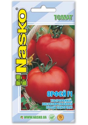 Томат ранньостиглий ОРФЕЙ F1