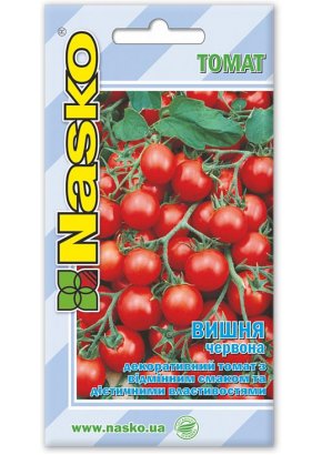 Томат (тип Черрі)	ВИШНЯ ЧЕРВОНА