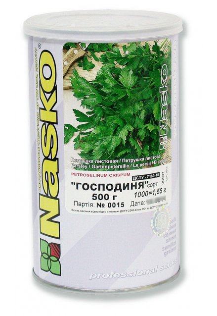 Петрушка листкова ГОСПОДИНЯ