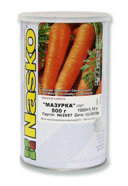 Морква МАЗУРКА