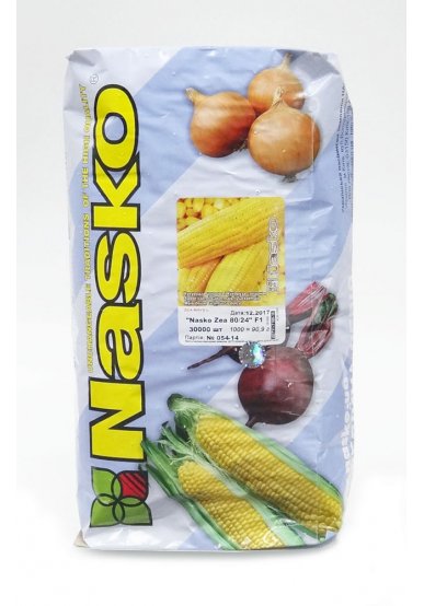 Кукурудза цукрова NASKO ZEA 80/24 F1