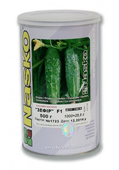 Огірок бджолозапильний ЗЕФІР F1